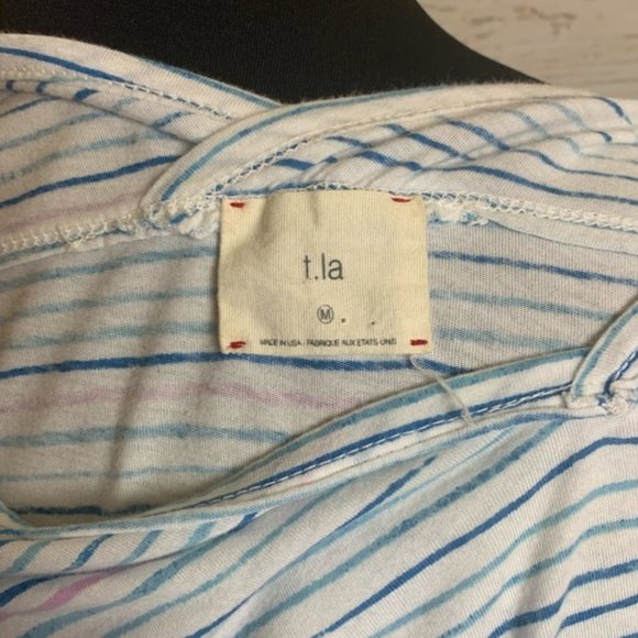 3/$25 Anthro | t.la striped tee - Picture 5 of 6